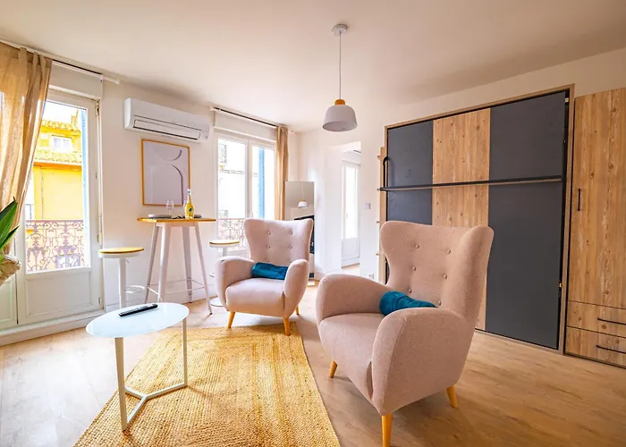 Les Du Castillet Apartament *